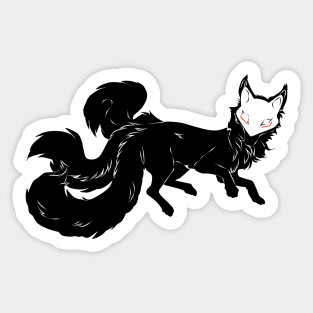 Kitsune Fox Sticker